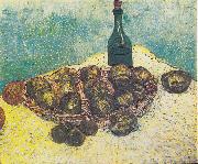 Still Life with Bottle, Lemons and Oranges Vincent Van Gogh